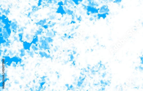 blue background aesthetics theme 