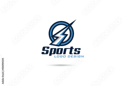 Thunder Logo, electric logo or lightning bolt logo