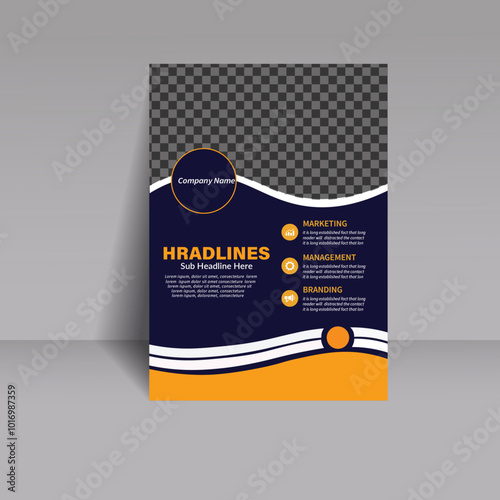 flyer design | template
