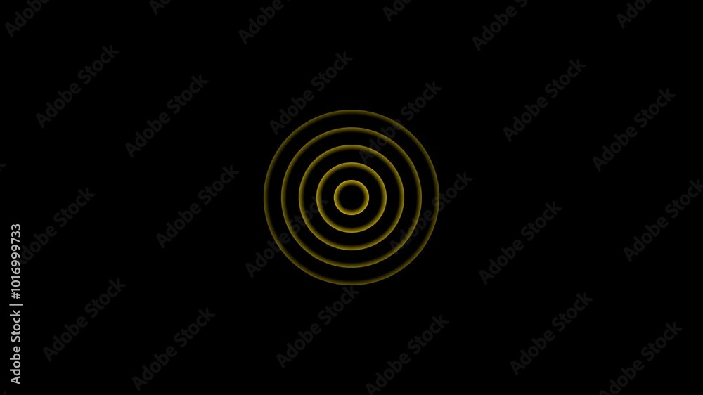 Blue light wave radio diffusion. Abstract background. Digital radio waves white circle diffusion animation. Animation Loopable Blue light wave radio diffusion. Abstract background. Digital radio waves white circle diffusion animation. Animation Loopable