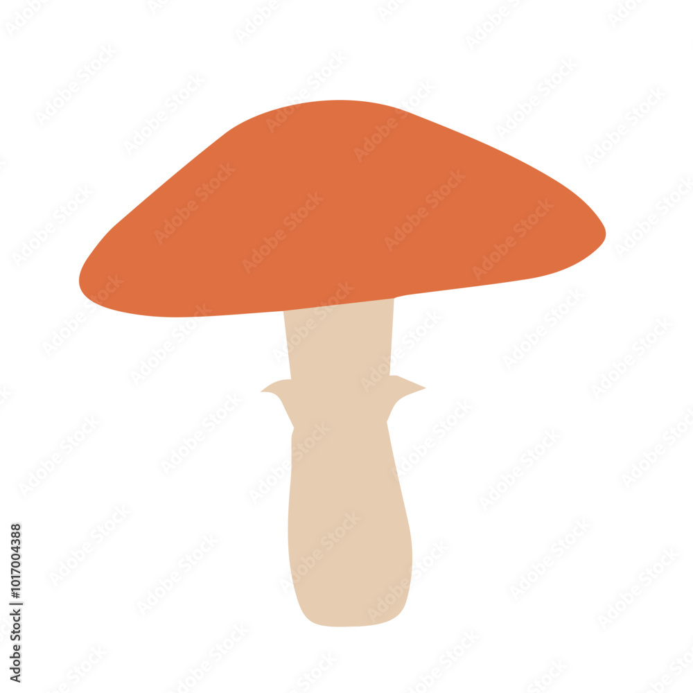 Mushroom icon isolated on white background. Mushroom icon isolated on white background.
