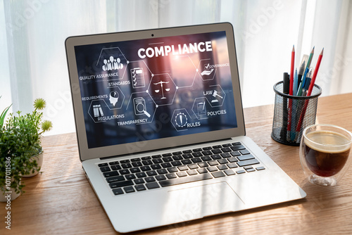 Compliance system for modish online corporate business to meet quality standard