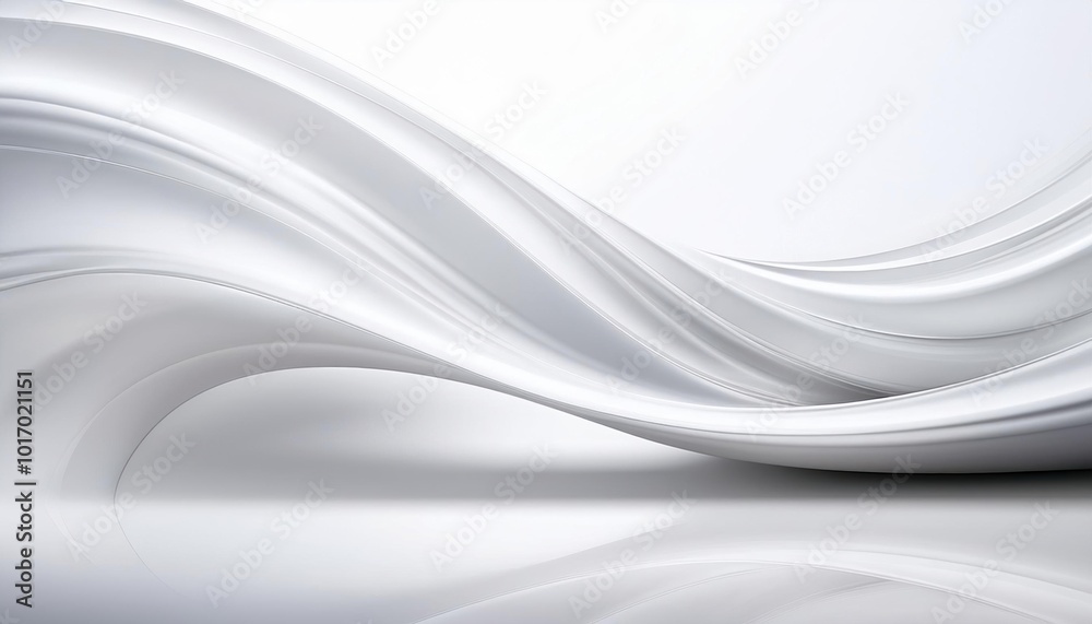 Obraz premium Elegant white background with shiny lines