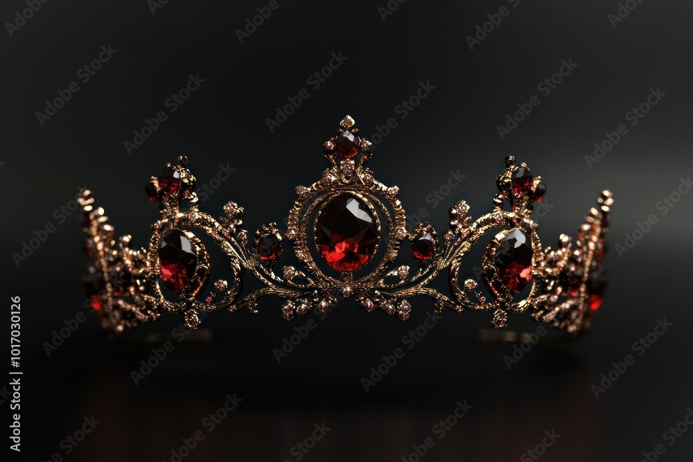 Intricate Gold Crown with Stunning Detailing Intricate Gold Crown with Stunning Detailing