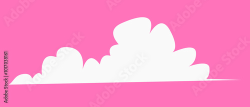 set of clouds element  for illustration decoration white sky with other variant