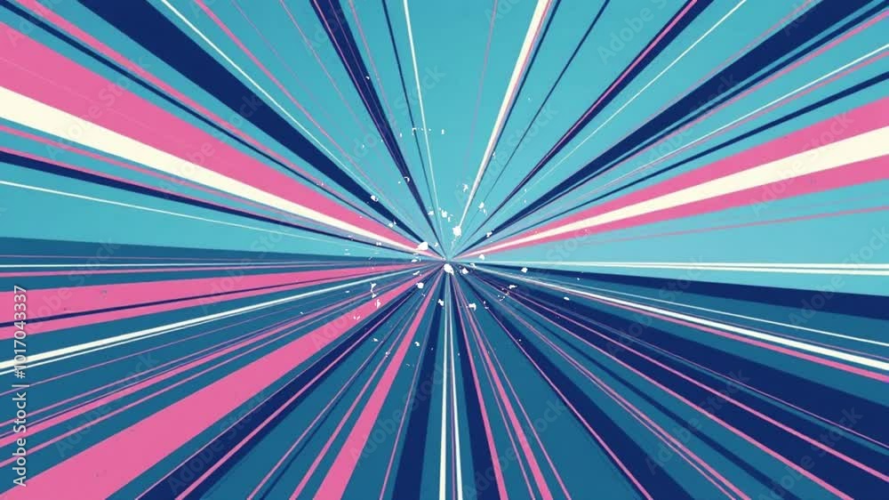 Abstract colorful rays converging at the center in blue and pink tones.
Abstract colorful rays converging at the center in blue and pink tones.