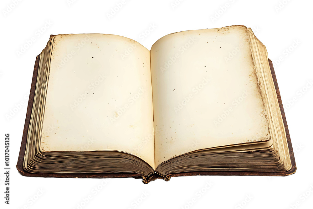 Blank notebook isolated on transparent background. Blank notebook isolated on transparent background.