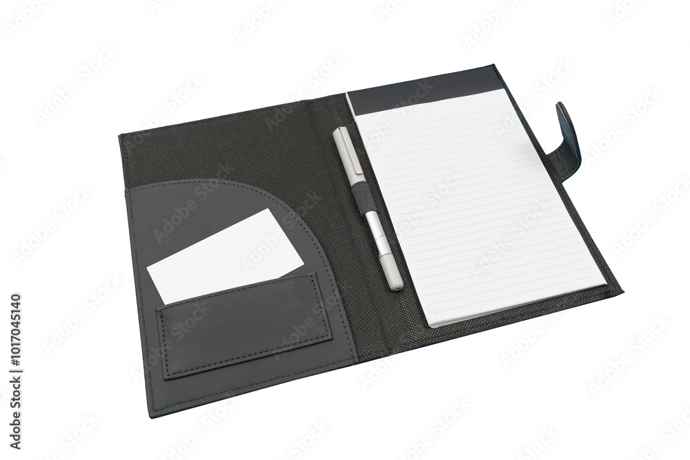 Junior Legal Pad With Blank Pad and Business Card Junior Legal Pad With Blank Pad and Business Card