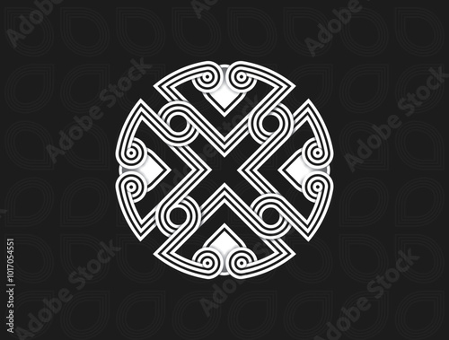 Georgian traditional ornaments