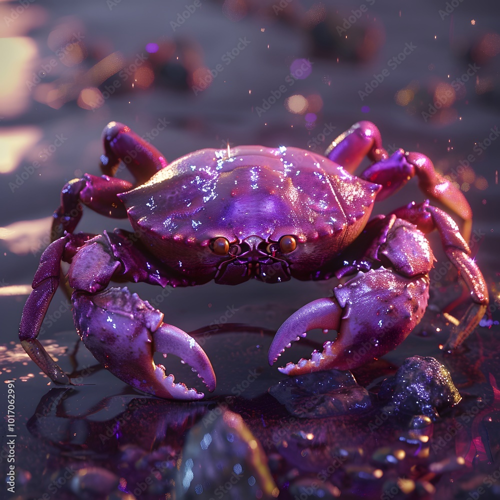 The Art of Chili Crab Photography with DSLRs and Cyberprep Vibes AI generated Photo. 