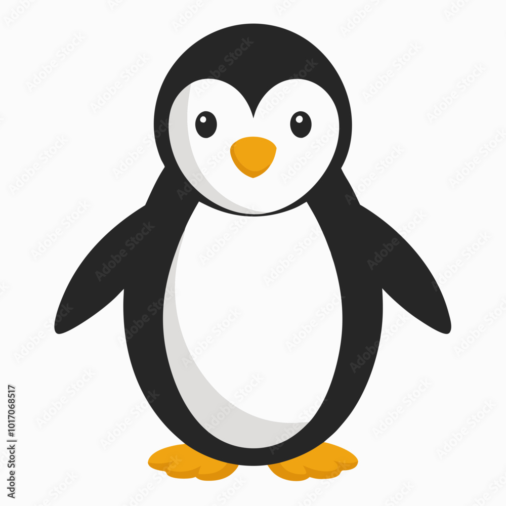Obraz premium penguin vector illustration