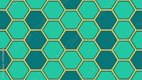 hexagonal style Seamless pattern