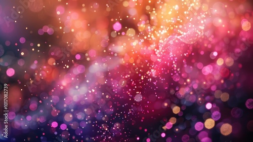 Colorful bokeh background