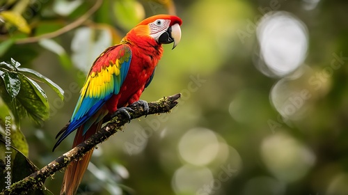blue and yellow parrot