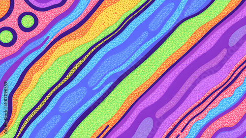 Rainbow Glam Animal Skin Texture Background, Glitter Animal Skin Pattern Background.. Generative AI