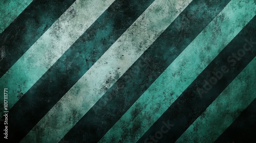 This is a trendy teal and black striped abstract background designed specifically for modern design projects