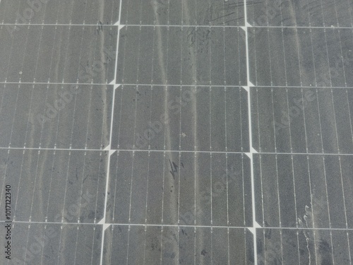 PV modules with dust on it needs to be cleaned, desert areas got sand storms during the seasons and year repeatedly which covers the module and prevent energy generation in the cells
 photo