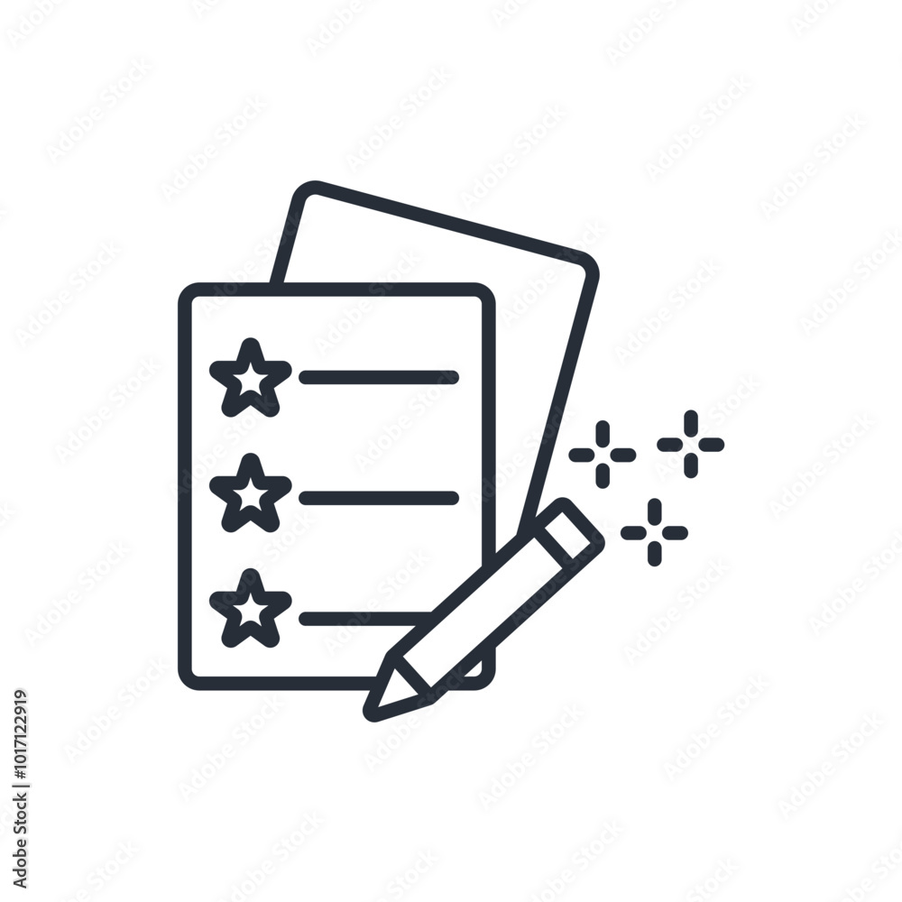 resolution new years icon. vector.Editable stroke.linear style sign for use web design,logo.Symbol illustration.