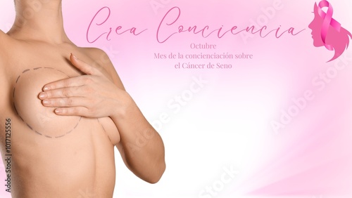 Raise awareness in the month of October about breast cancer