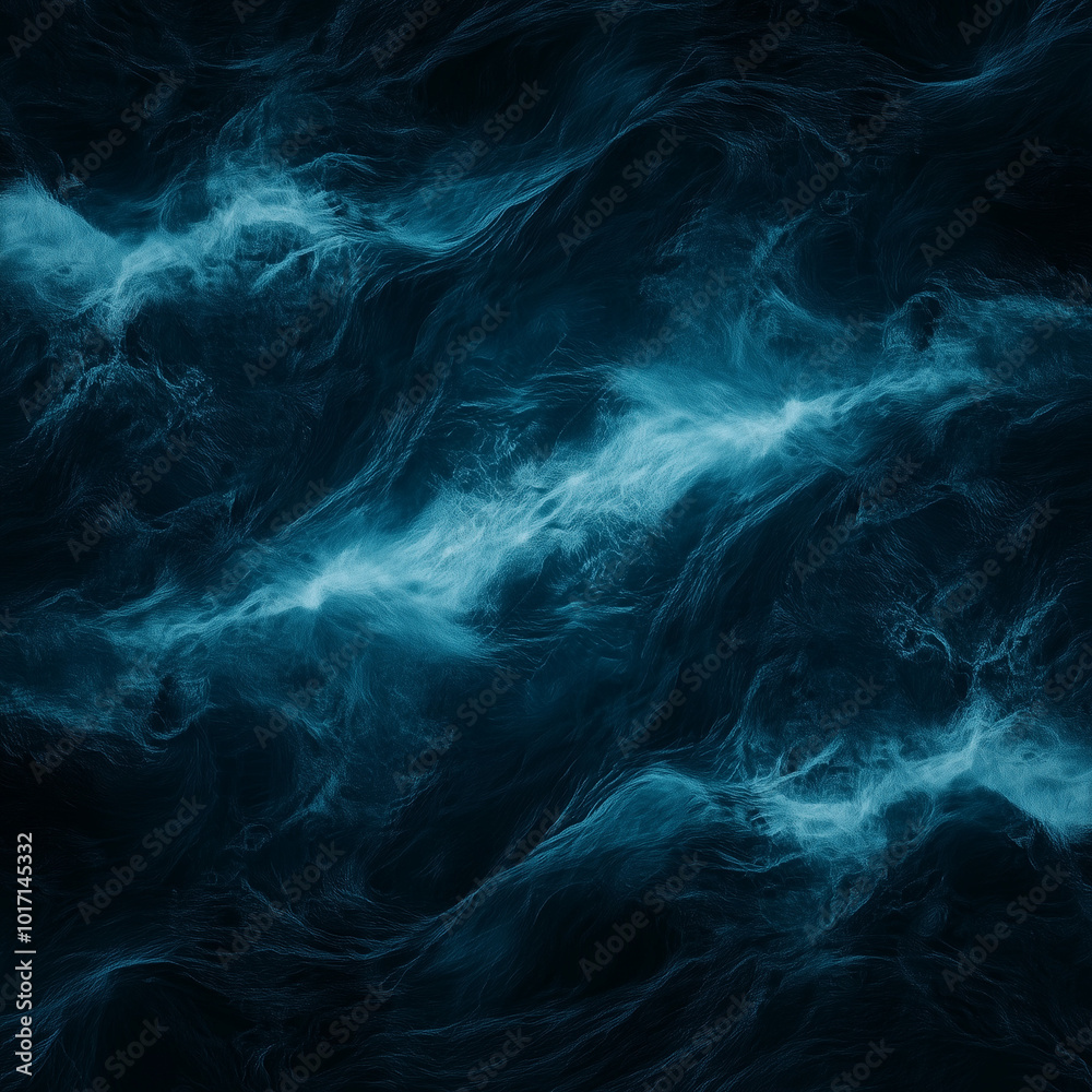 Artistic Rendering of Clashing Ocean Waves Artistic Rendering of Clashing Ocean Waves