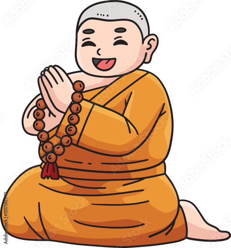 Buddhism Buddhist Buddha Prayer Beads Clipart