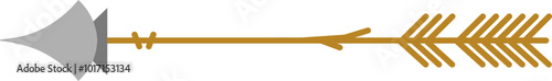 Boho style hunting arrow bohemian