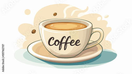 illustration of a cup of coffee.