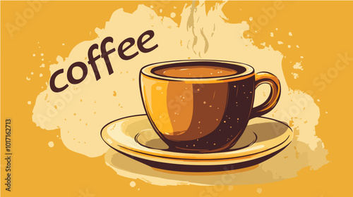 illustration of a cup of coffee.