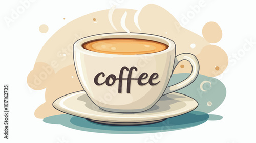 illustration of a cup of coffee.