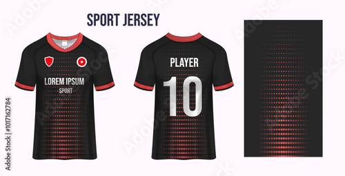 Sport jersey design fabric textile for sublimation