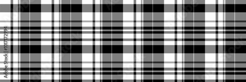 Weave pattern background textile, card vector check tartan. Pride seamless fabric plaid texture in gray and black colors.