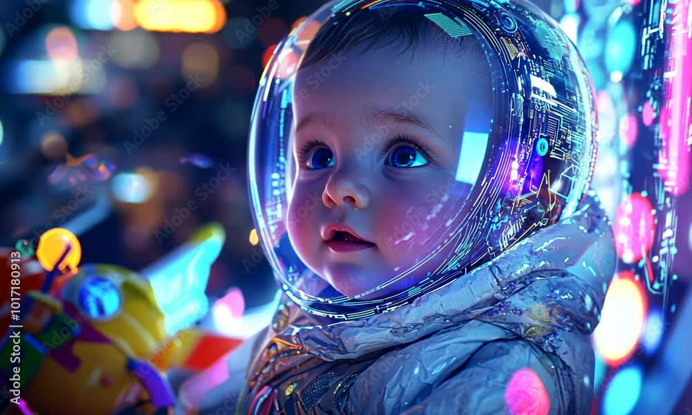 Baby Astronaut Dreaming of the Stars Baby Astronaut Dreaming of the Stars