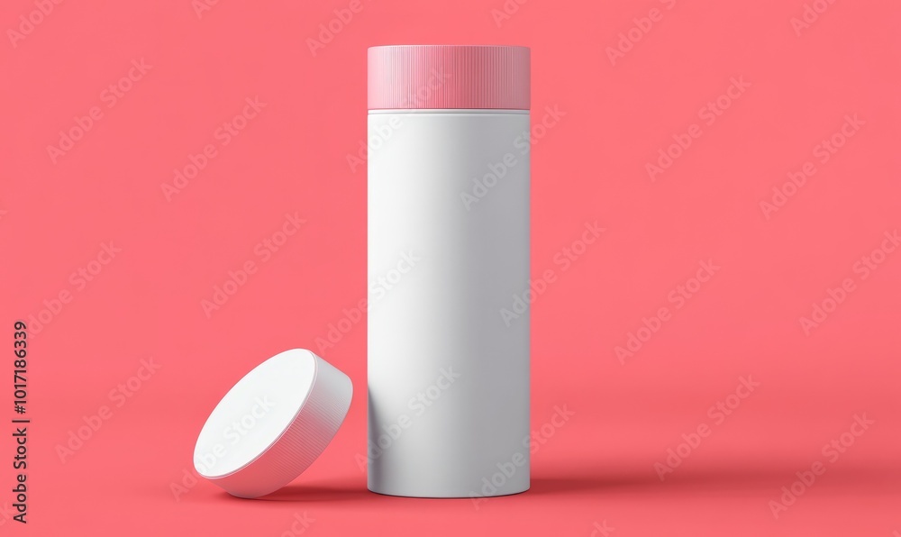 Packaging Tube Mockup