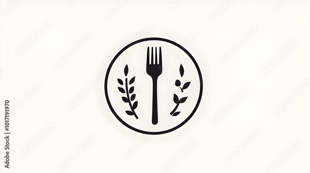 Catering linear logo with plate, knife,spoon and fork. Fork knife and spoon icon logo. Restaurant cafe kitchen diner place menu symbol. Vector illustration image. Restaurant Sign Board. Catering linear logo with plate, knife,spoon and fork. Fork knife and spoon icon logo. Restaurant cafe kitchen diner place menu symbol. Vector illustration image. Restaurant Sign Board.