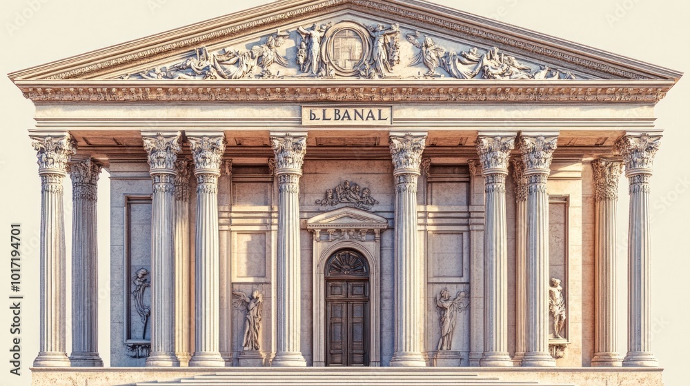 Obraz premium Classical Architecture Building