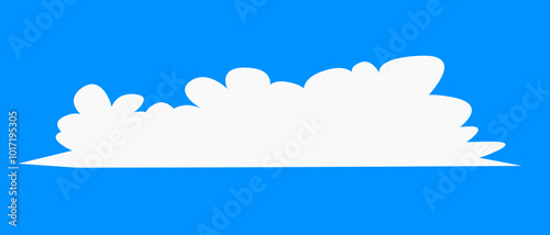 set of clouds element  for illustration decoration white sky with other variant
