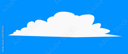 set of clouds element  for illustration decoration white sky with other variant