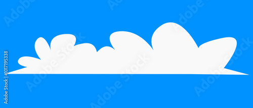 set of clouds element  for illustration decoration white sky with other variant