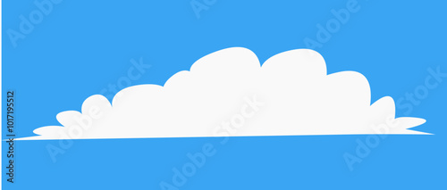 set of clouds element  for illustration decoration white sky with other variant