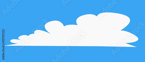 set of clouds element  for illustration decoration white sky with other variant