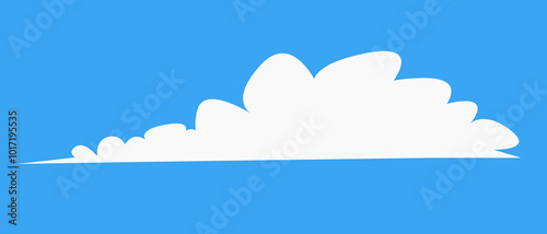 set of clouds element  for illustration decoration white sky with other variant