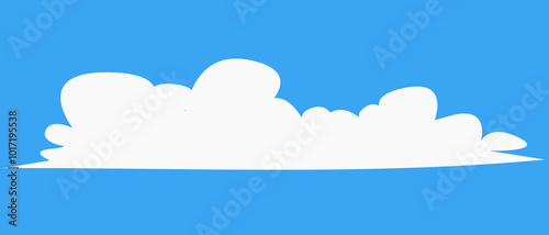 set of clouds element  for illustration decoration white sky with other variant