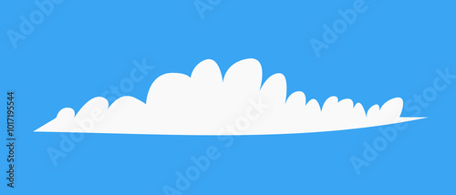 set of clouds element  for illustration decoration white sky with other variant