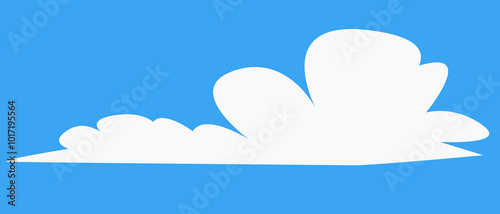 set of clouds element  for illustration decoration white sky with other variant