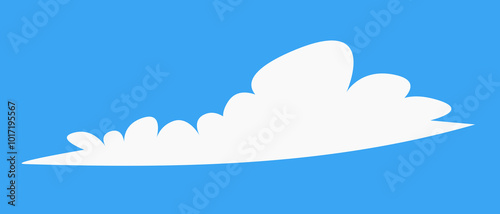 set of clouds element  for illustration decoration white sky with other variant