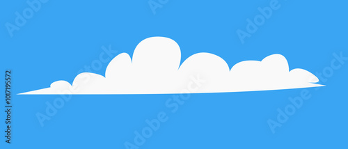 set of clouds element  for illustration decoration white sky with other variant