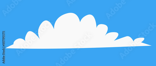 set of clouds element  for illustration decoration white sky with other variant