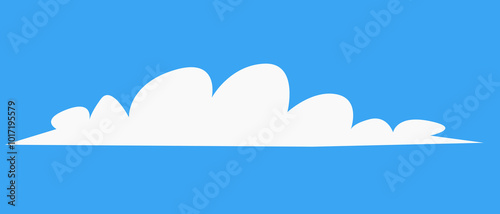 set of clouds element  for illustration decoration white sky with other variant