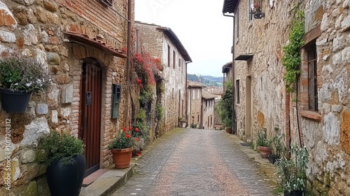 Tuscany village: Lucignano d'Arbia photo