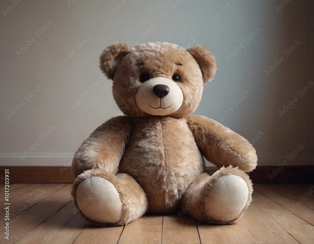 Obraz premium Lonely Teddy Bear